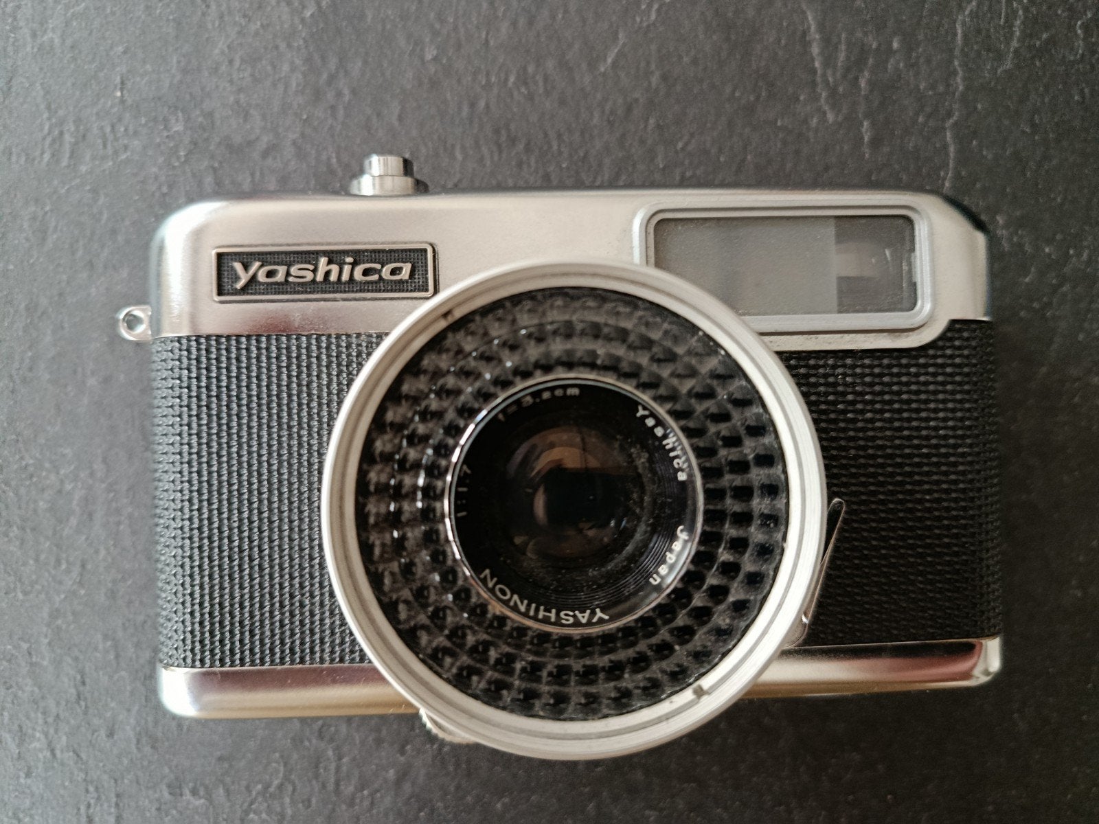 Yashica Half 17 Rapid camera met tas vintage, Audio, Tv en Foto, Fotocamera's Analoog, Ophalen of Verzenden, Compact, Overige Merken