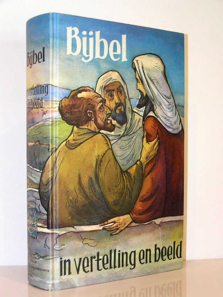Ingwersen - Bijbel in vertelling en beeld (744 bladzijden!!), Ophalen of Verzenden, Zo goed als nieuw, Christendom | Katholiek