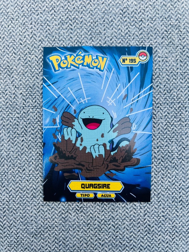 Quagsire Johto Card Top Collection Promo Pokemon, Verzenden, Zo goed als nieuw, Losse kaart, Foil