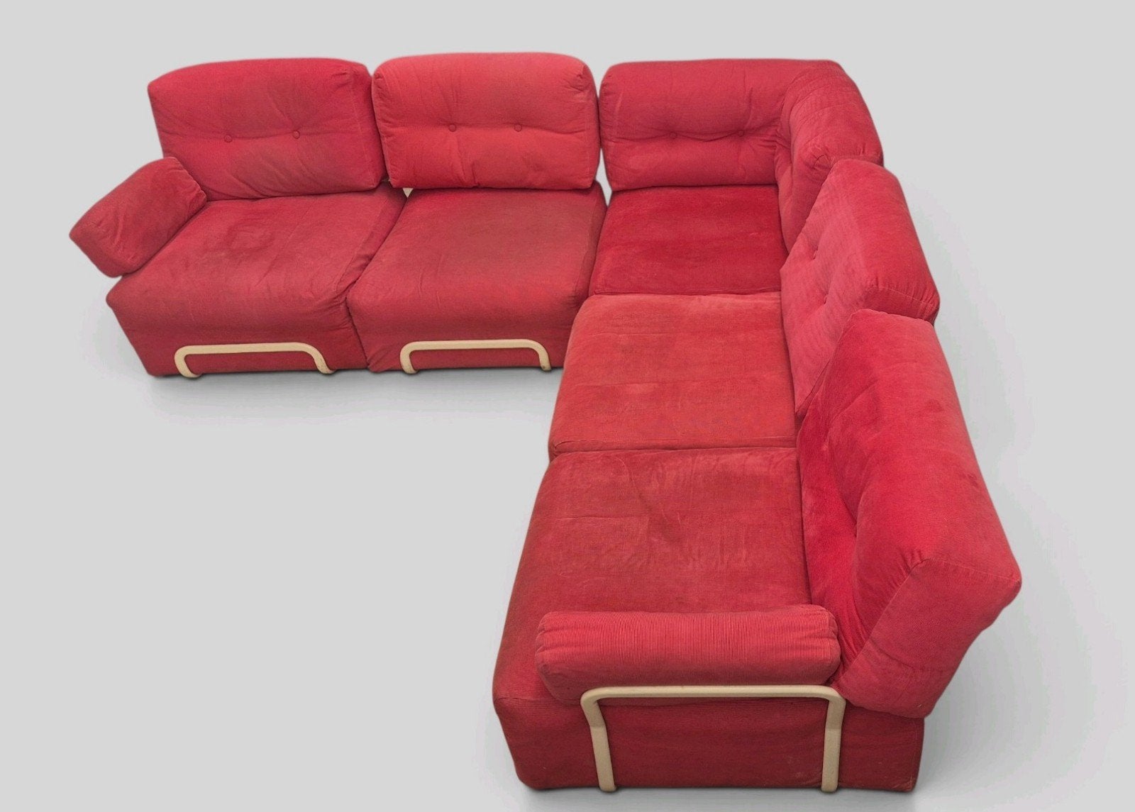 IKEA Rörberg modulaire design hoekbank roze, Gebruikt, Ikea, Stof, N.v.t