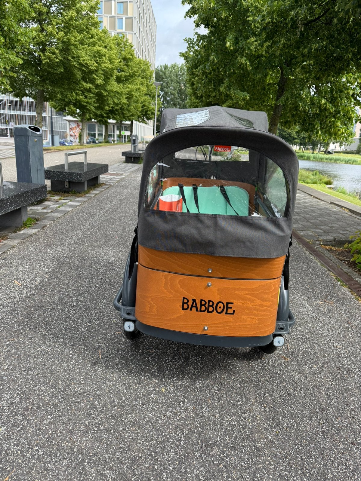 Babboe curve bakfiets electrish, Ophalen, 4 kinderen of meer