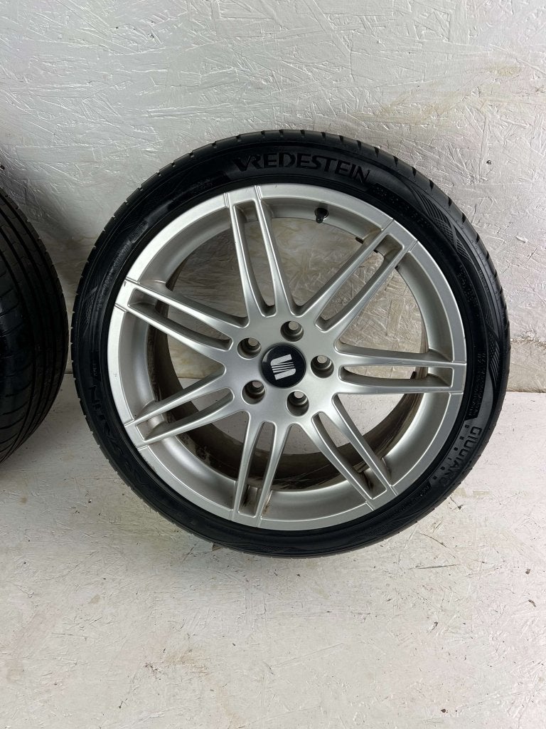 Originele Audi Volkswagen velgen 18" 5x112 old RS6 zomer set, Niet ingevuld, 18 inch, Gebruikt, Banden en Velgen