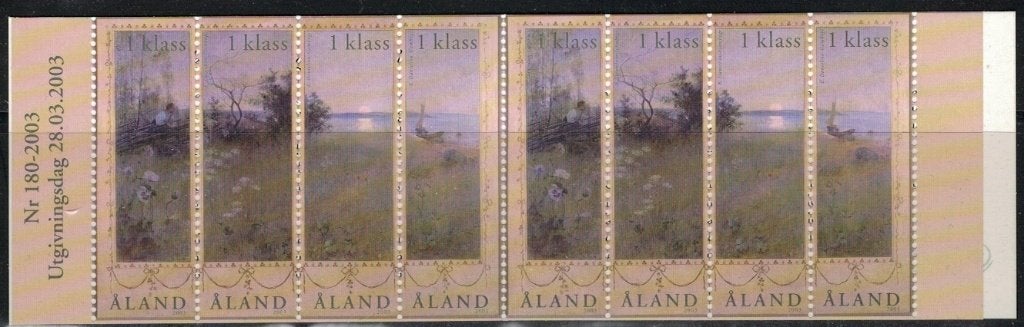 B1423 Aland Pb 11 postfris Bloemen, Postzegels en Munten, Verzenden, Finland, Postfris
