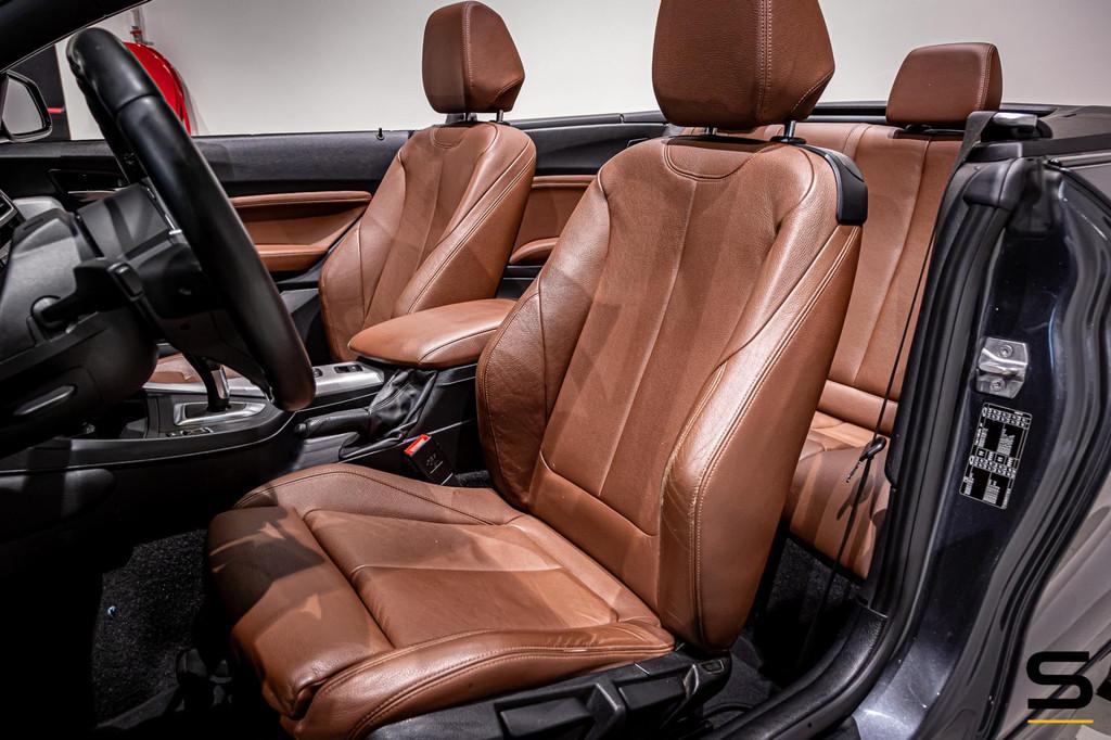 BMW 2-serie Cabrio 218i High Executive|NAP|Leder|Dealer ond|, Auto's, BMW, Automaat, Gebruikt, Euro 6, Cabriolet