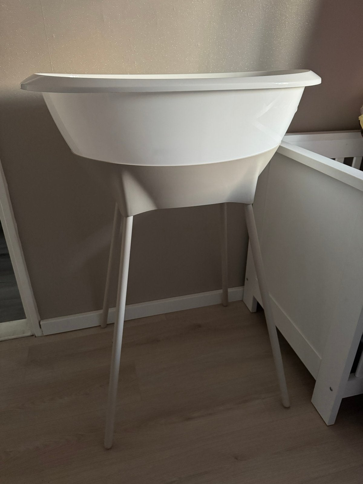 baby badje set standaard verkleiner, Ophalen, Zo goed als nieuw, Badje, Standaard