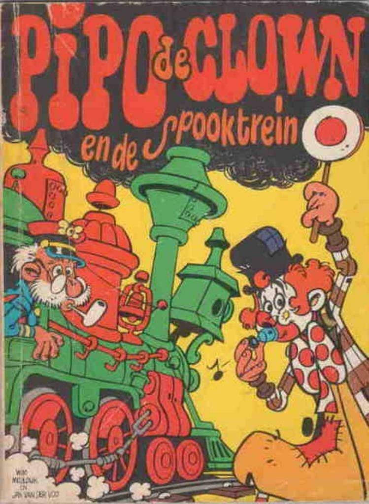 Pipo de Clown en de spooktrein ~ Wim Meuldijk( 1973), Ophalen of Verzenden, Gelezen, Wim Meuldijk, Fictie algemeen