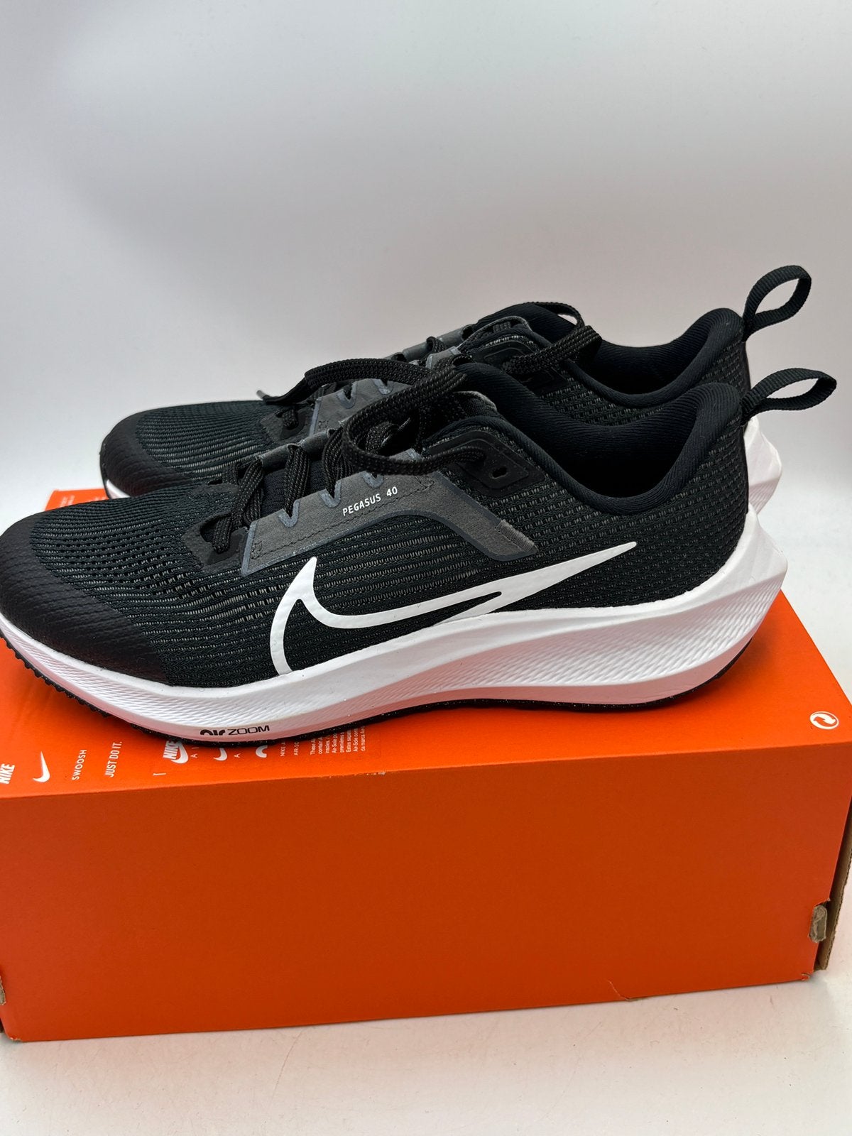 Nike air zoom pegasus 40 zwart wit maat 38, Ophalen of Verzenden, Nieuw, Hardloopschoenen, Nike