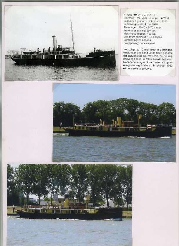 scheepvaart-foto-MARINE-hydrograaf-9x, Ophalen of Verzenden, Zo goed als nieuw, Motorboot, Boek of Tijdschrift