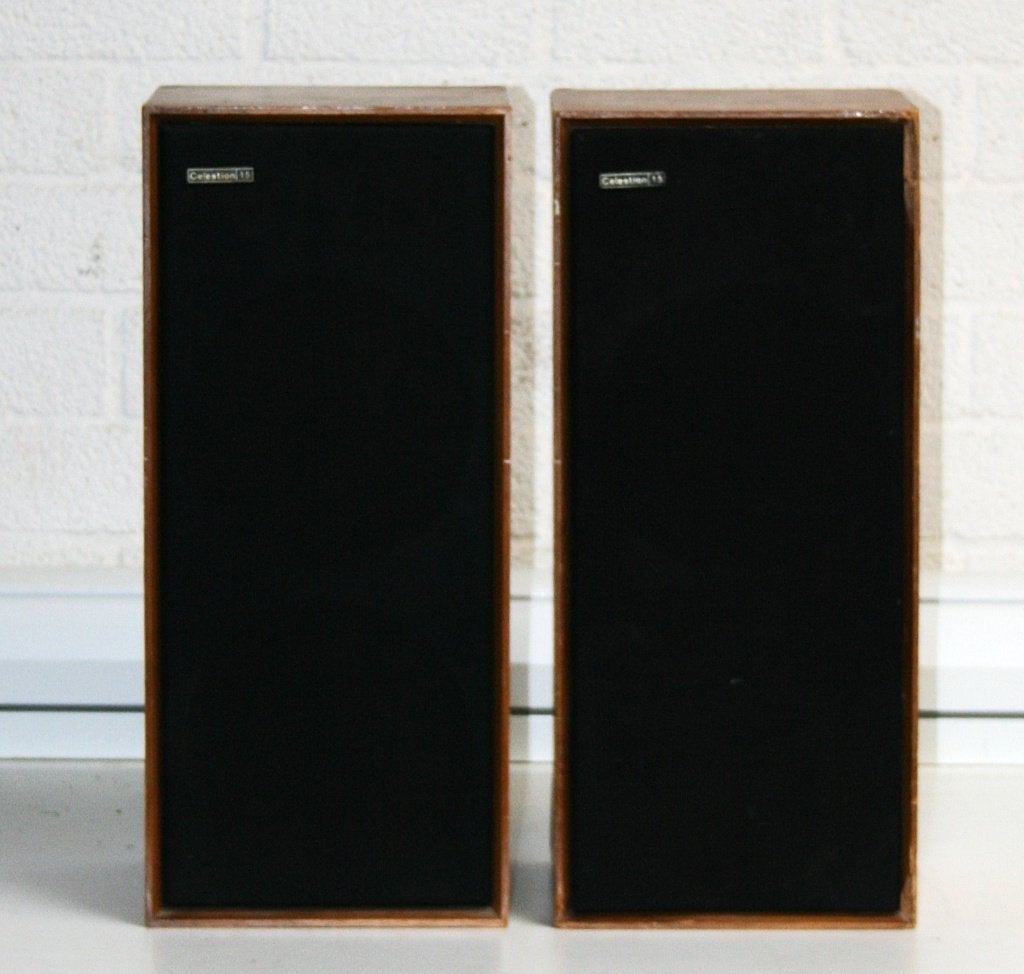 Vintage Celestion Ditton 15 luidsprekerset, bieden vanaf €82, Gebruikt, Speakerset, Stofbestendig, Minder dan 60 watt