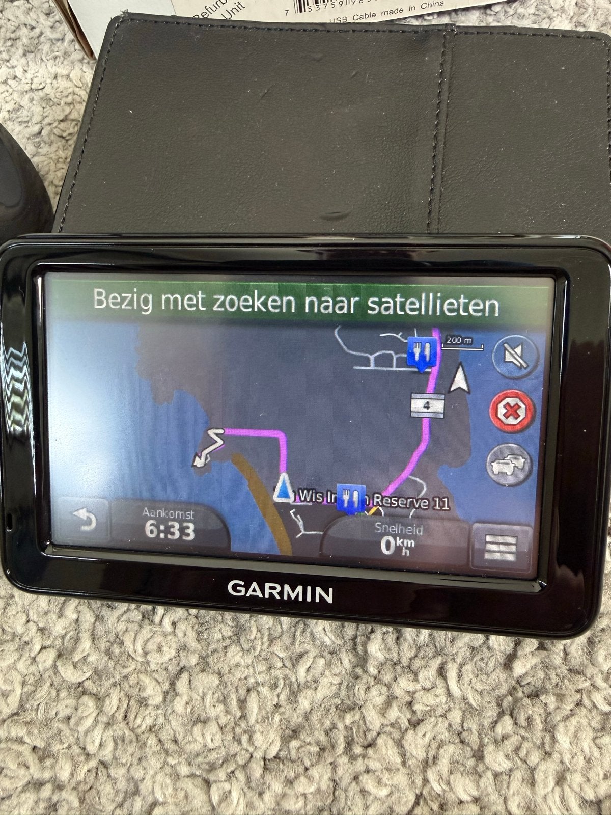 Garmin Nuvi 2455 LMT GPS met kaarten voor VS en Canada, Auto diversen, Autonavigatie, Ophalen of Verzenden, Zo goed als nieuw