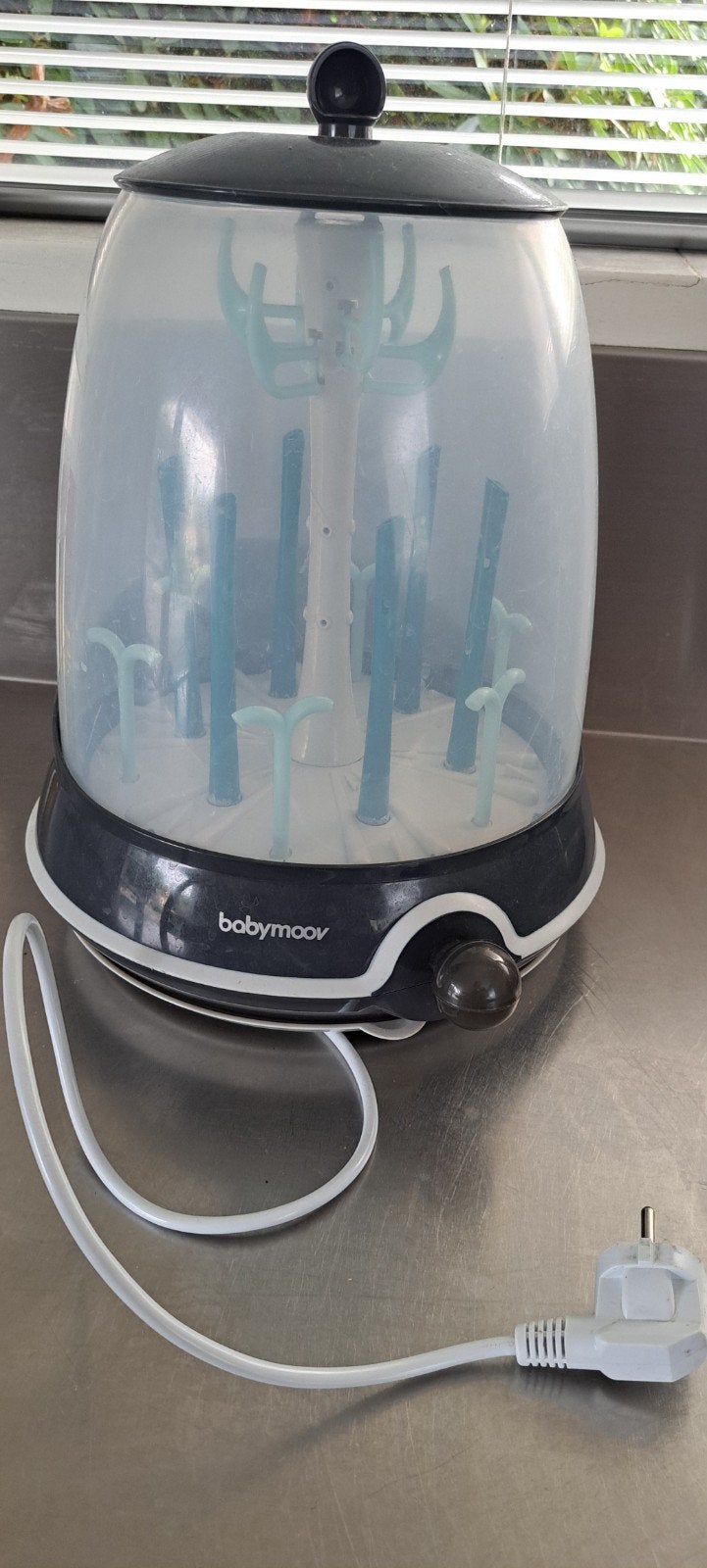 Babymoov Turbo Steam Sterilisator & Flessendroogrek, Ophalen, Gebruikt, Stoomfunctie, Sterilisator