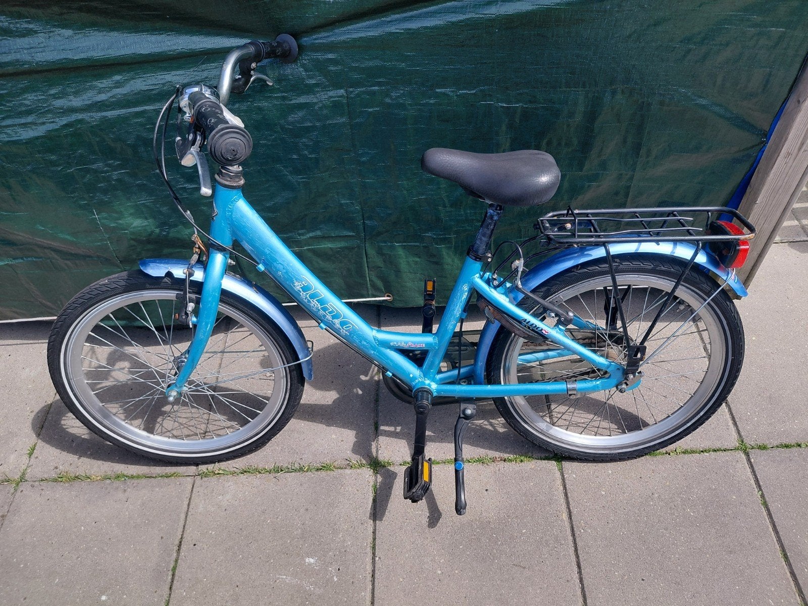 Aldo jongensfiets/meisjesfiets 20 inch, Gebruikt, Velgrem, Minder dan 49 cm, Ophalen