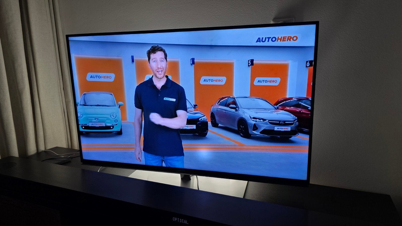 Te koop samsung 40 inch smart tv, Ophalen, Gebruikt, 50 Hz, LCD