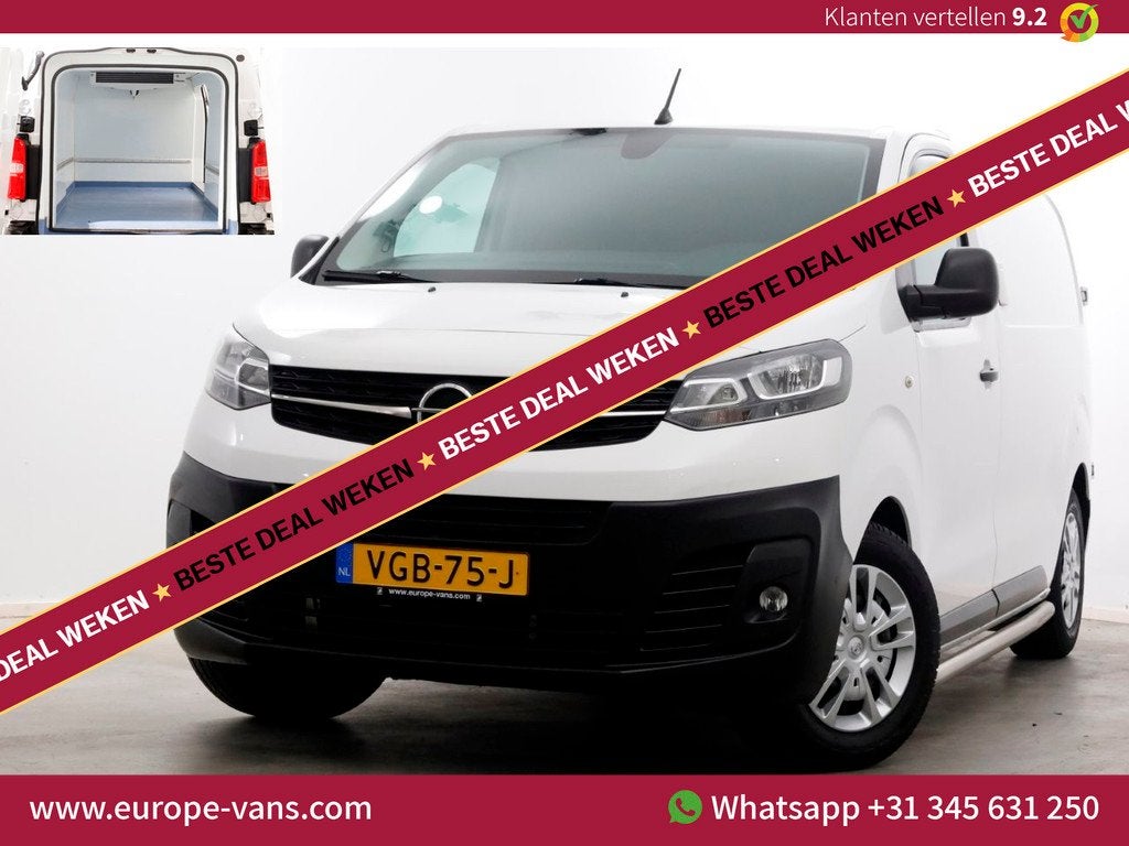 Opel Vivaro 1.5 CDTI 120pk L2H1 Edition Koelwagen 12V + 230V, 1556 kg, Euro 6, 4 cilinders, Navigatiesysteem