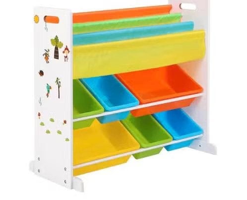 NIEUW! SONGMICS Kinderplank voor speelgoed en boeken €25,99, Ophalen of Verzenden, Nieuw, Overige typen