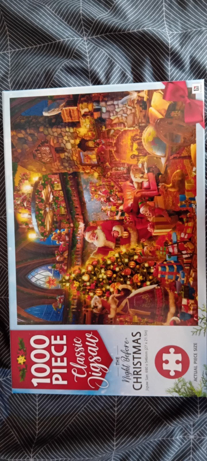 Kerstpuzzel 1000 stukjes - The Night Before Christmas, Ophalen