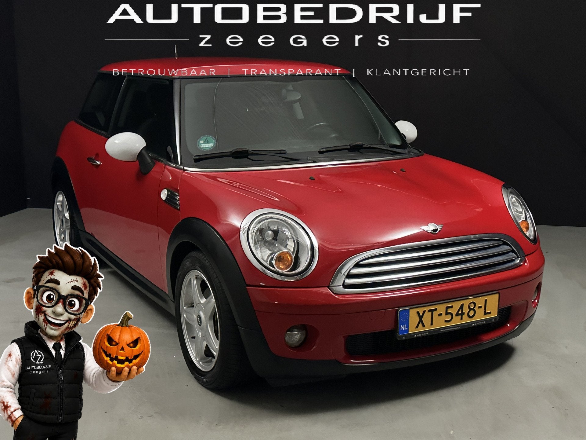 MINI 3-deurs 1.4 One *AC*Start/Stop* (bj 2008), Auto's, Voorwielaandrijving, Gebruikt, 4 cilinders, 4 stoelen