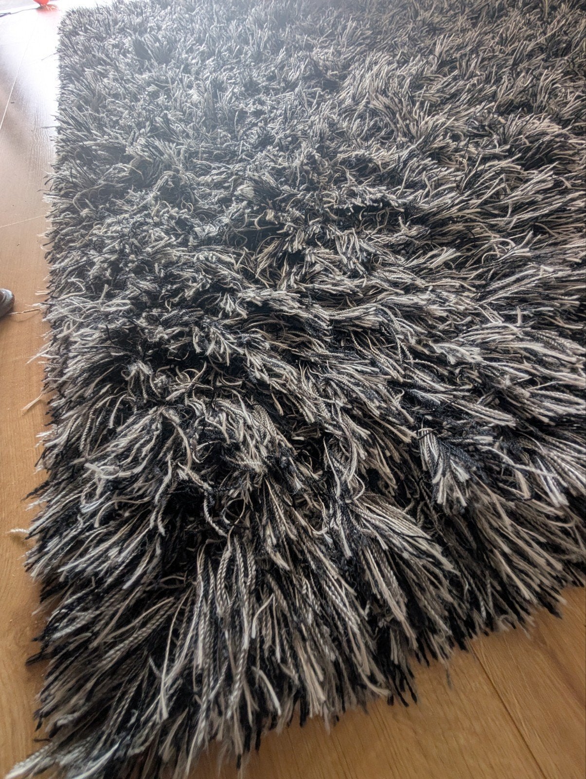 Zeer mooi hoogpolig tapijt, zware kwaliteit, 300x300cm, Ophalen, Zwart, Vierkant, 200 cm of meer