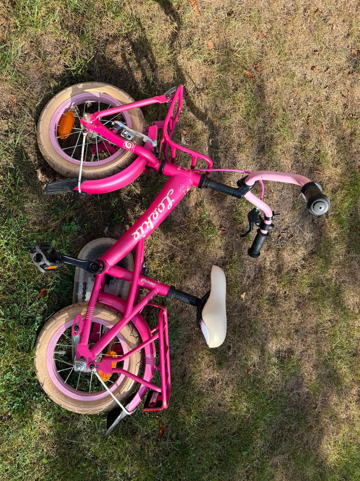 Loekie fiets 12 incj, Ophalen, Gebruikt, Minder dan 16 inch