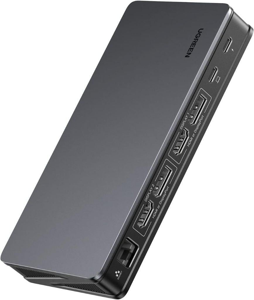 USB-C Docking Station Mac, Windows, Linux, inclusief voeding, Ophalen of Verzenden, Zo goed als nieuw, UGreen, Docking station