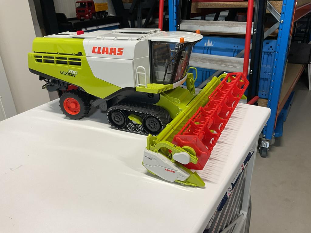 Bruder Claas Combine dorser met rupsbanden, Ophalen, Zo goed als nieuw