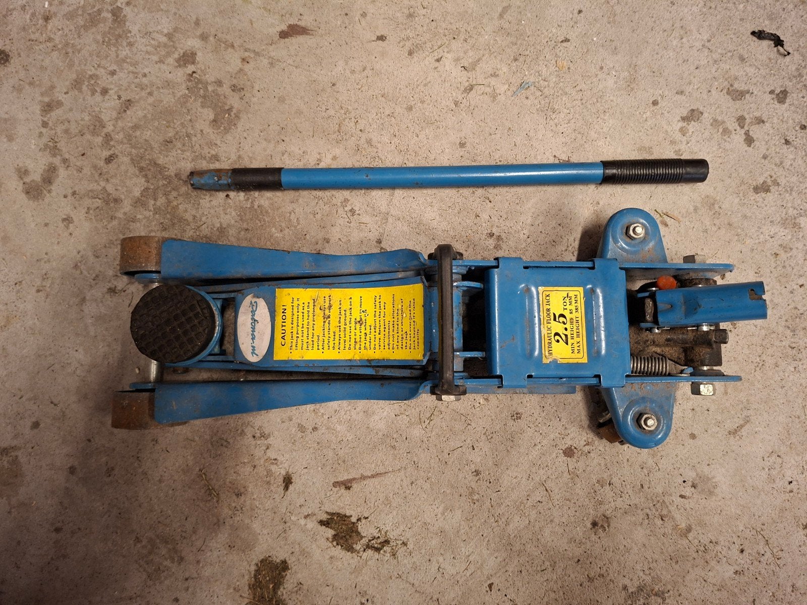 Daytona 2.5t garagekrik, Auto diversen, Krikken, Ophalen, Gebruikt, Hydraulisch, Garagekrik