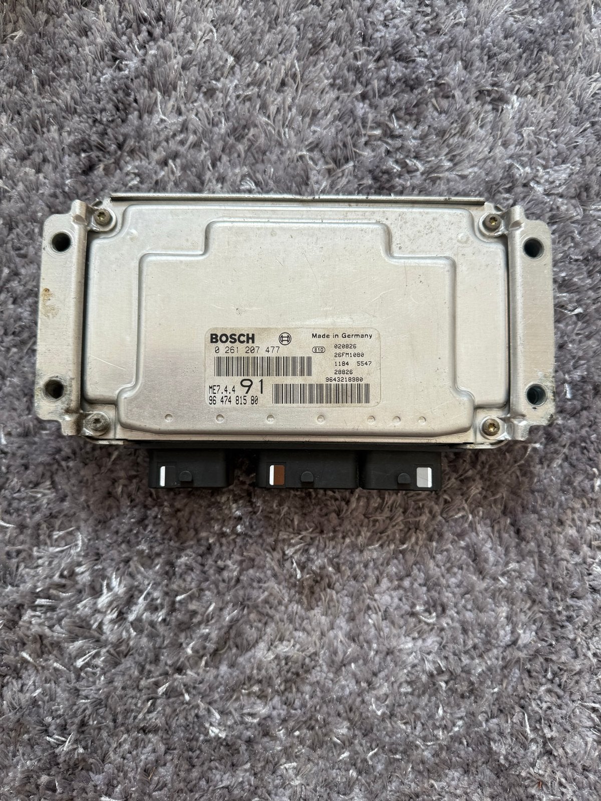 Bosch Motorregeleenheid ECU 0261207477 - Volledig Functionee, Ophalen of Verzenden, Gebruikt, Overige automerken