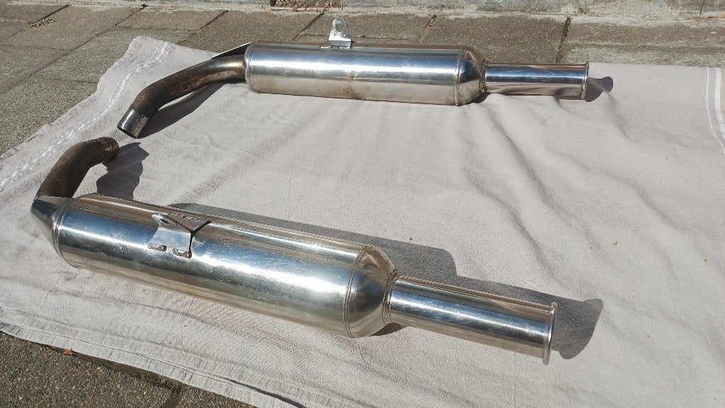 Uitlaatdempers_Honda ST1100 Pan European, Motoren, Ophalen of Verzenden, Gebruikt