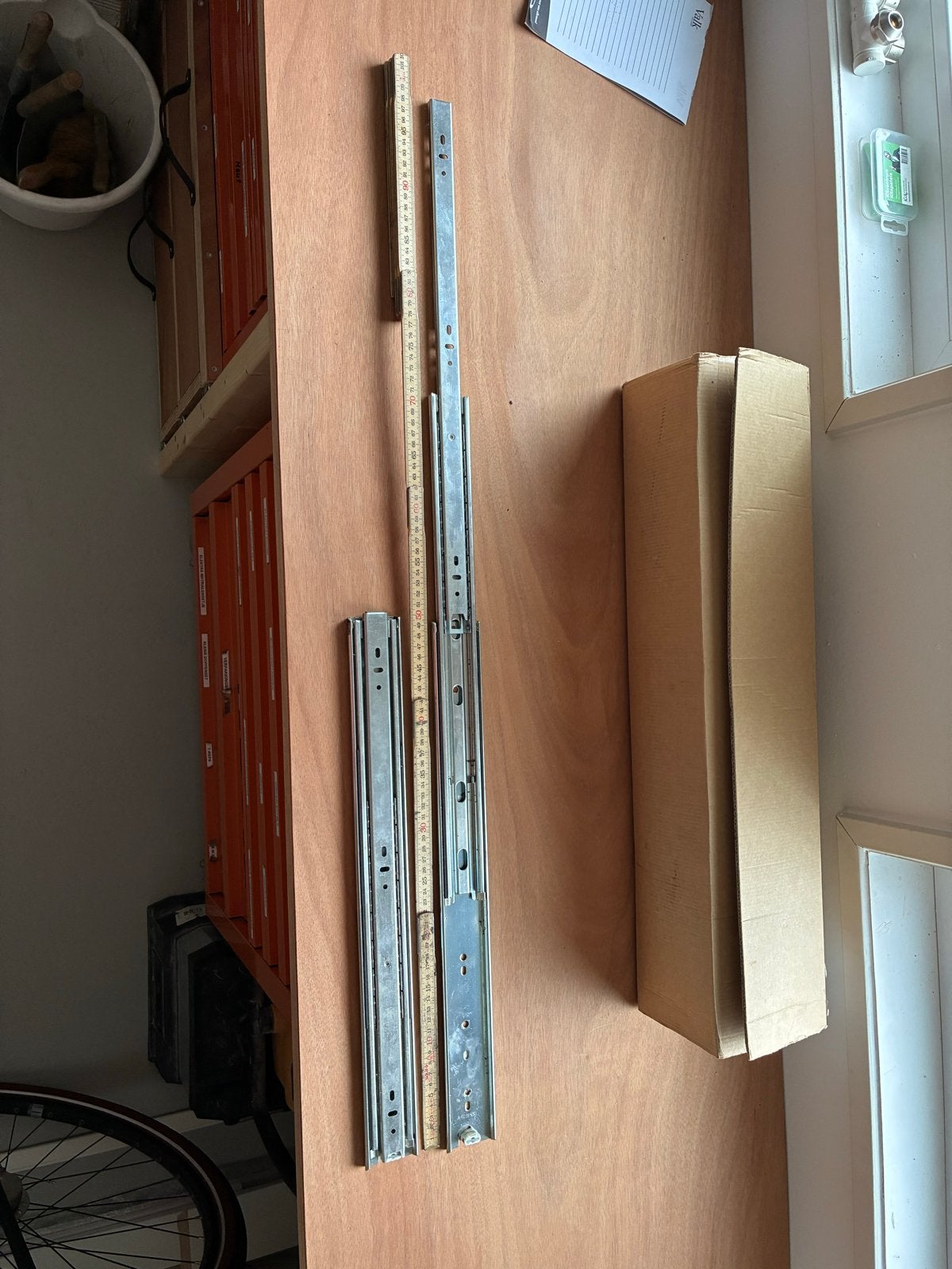 Ladegeleiders 50 cm, Ophalen of Verzenden, Gebruikt, 50 tot 100 mm, Overige typen