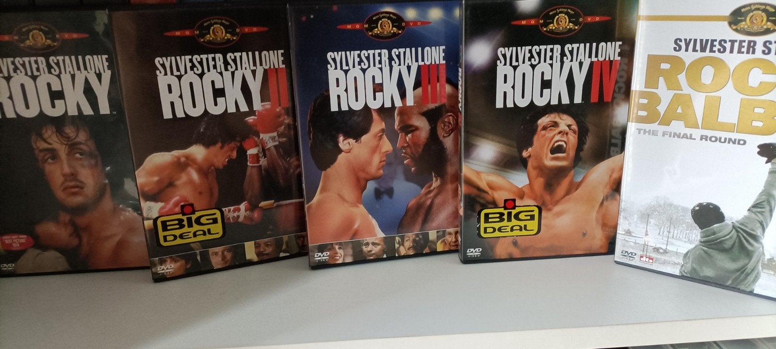 Rocky  films dvds Lees adv, Ophalen of Verzenden, Zo goed als nieuw