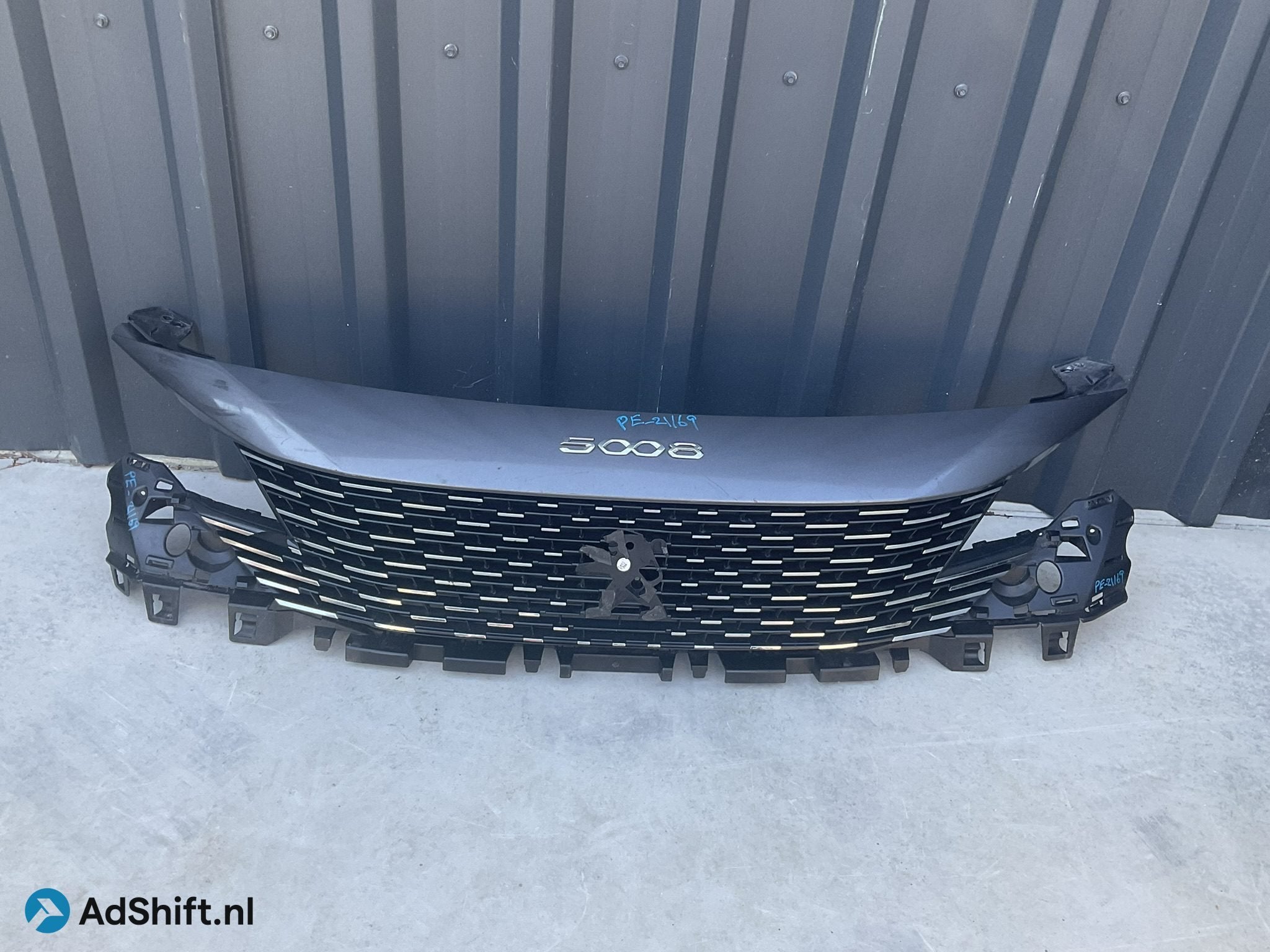 BUMPER GRILL PEUGEOT 3008 5008 9836828477 Boven Gril PE-2116, Auto-onderdelen
