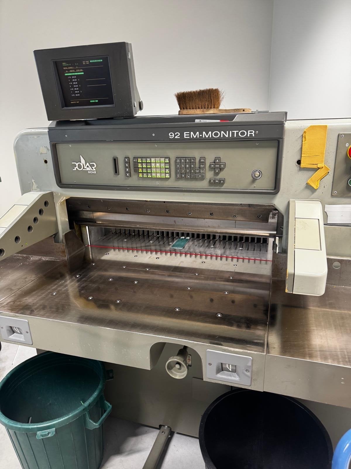 Polar 92 EM-Monitor Snijmachine met 3 messen, Diversen, Ophalen of Verzenden