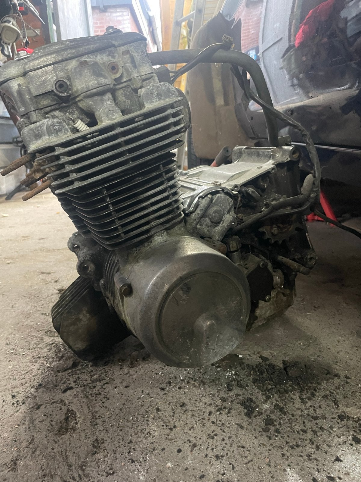 Honda CB650 Motorblok en Frame - Opknapper, Motoren, Ophalen, Gebruikt