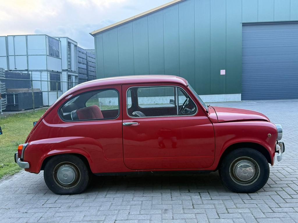 Zastava 750 0.8 S 1978 Rood fiat 600, foto 5