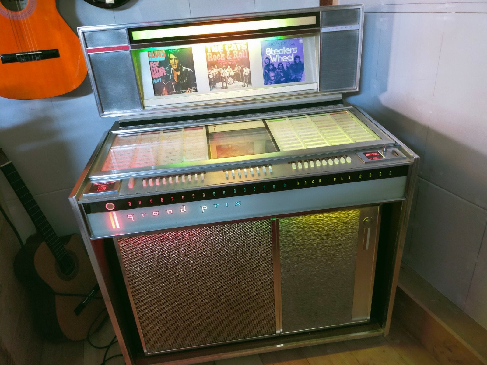Rock Ola Grand Prix 425 izgst 160 select, Ophalen, Zo goed als nieuw, 1970 tot heden, Rock Ola