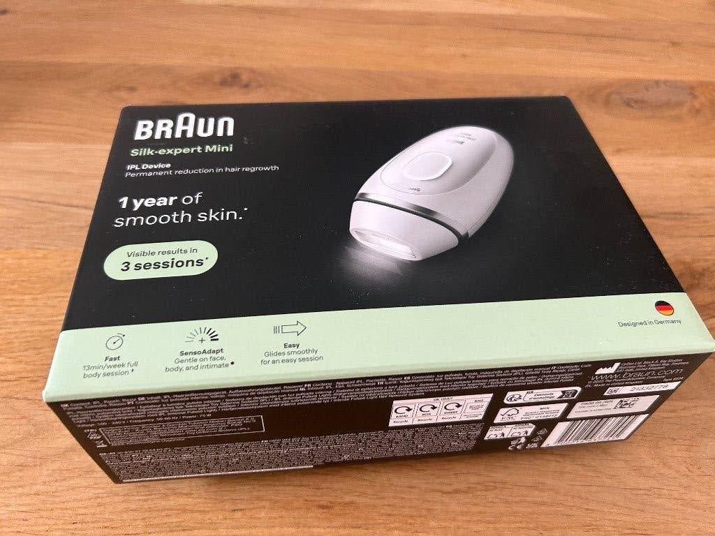Nieuw: Braun IPL Silk Mini - IPL ontharingsapparaat, Ophalen of Verzenden, Nieuw, Scheren en Epileren