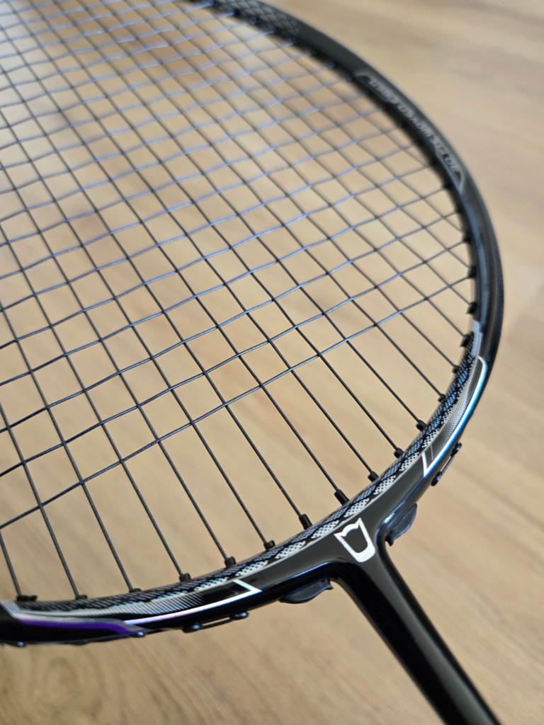 JNICE Black Panther badminton racket, Sport en Fitness, Badminton, Ophalen of Verzenden, Zo goed als nieuw, Racket(s)