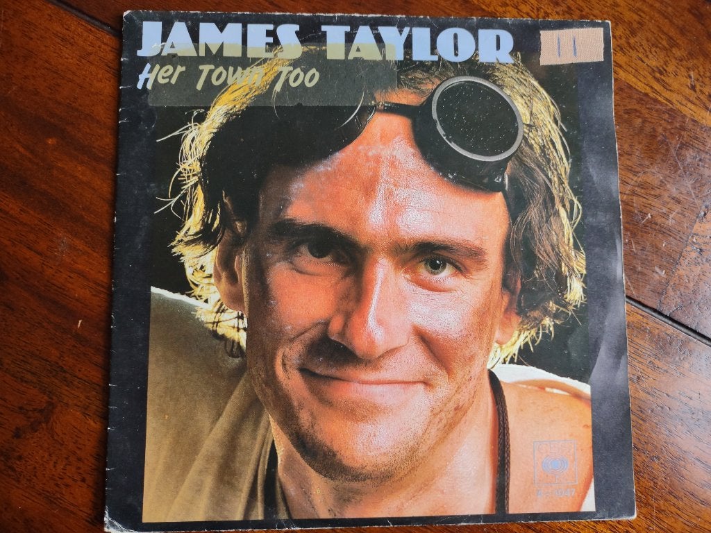 Single - James Taylor - Her town too, Ophalen of Verzenden, Zo goed als nieuw, Pop