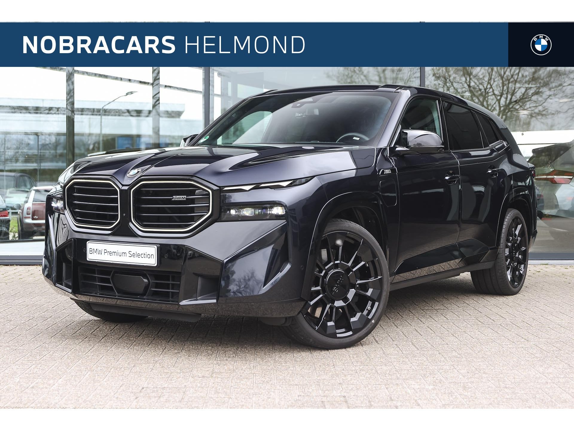 BMW XM 50e High Executive Automaat / Trekhaak / Comfort Acce, Auto's, BMW, Gebruikt, Zwart, Met garantie (alle), Zwart