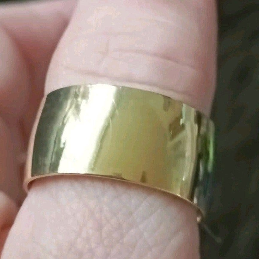 ring 12 mm maat 22, Verzenden, Nieuw, Goud