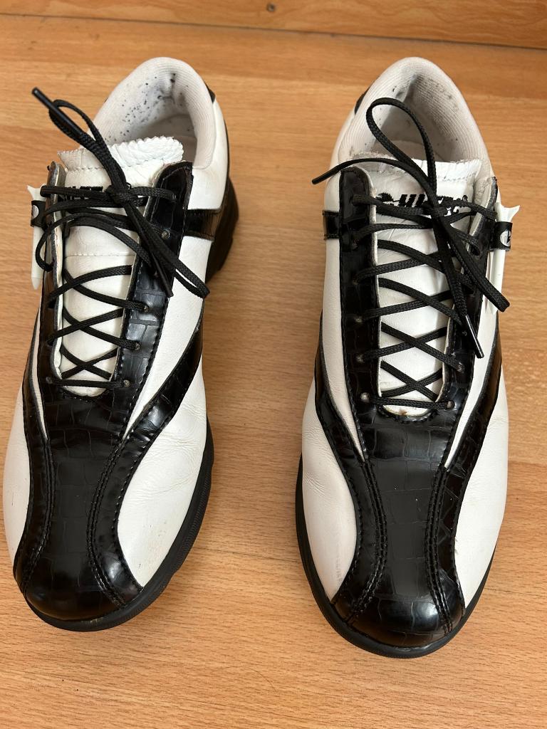 Hi-Tec golfschoenen leer maat 39, Sport en Fitness, Golf, Ophalen, Gebruikt, Schoenen