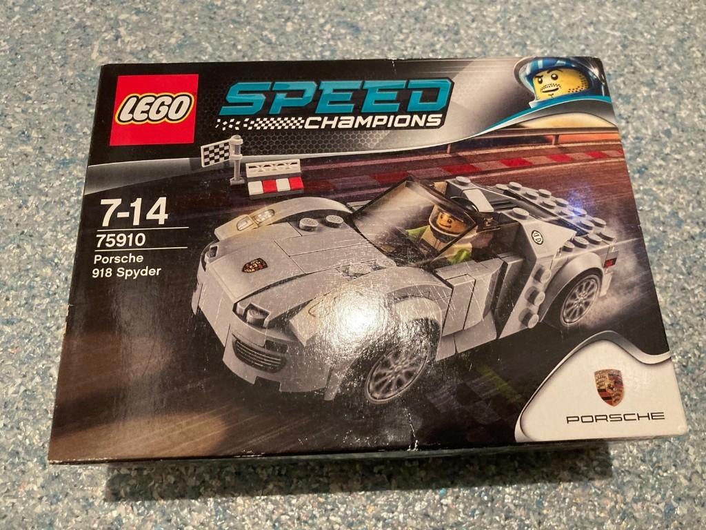 Lego Speed Champions Porsche 918 Spyder 75910, Kinderen en Baby's, Speelgoed | Duplo en Lego, Lego, Nieuw, Complete set, Ongeopend/sealed