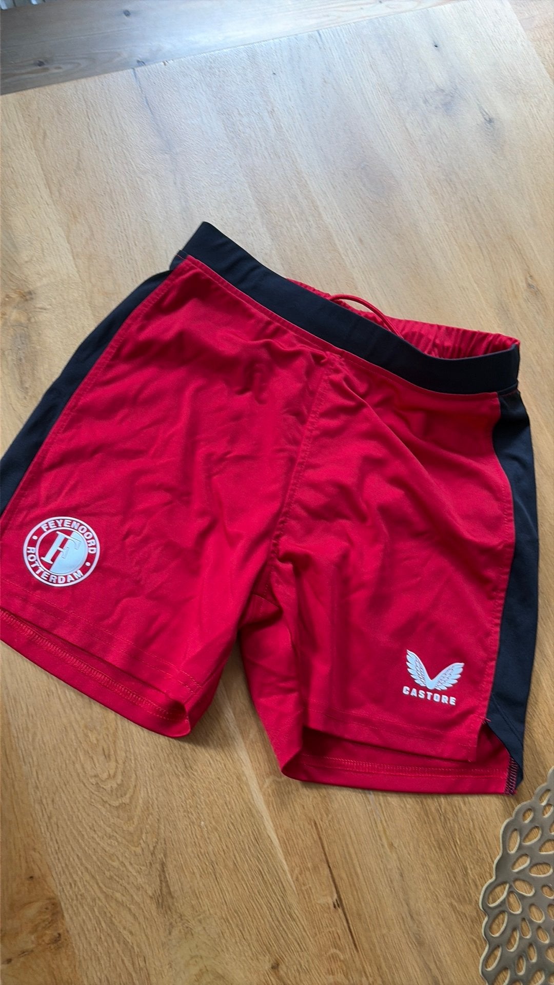 Feyenoord sport broekje, Sport en Fitness, Maat XS of kleiner, Ophalen of Verzenden, Zo goed als nieuw, Broek