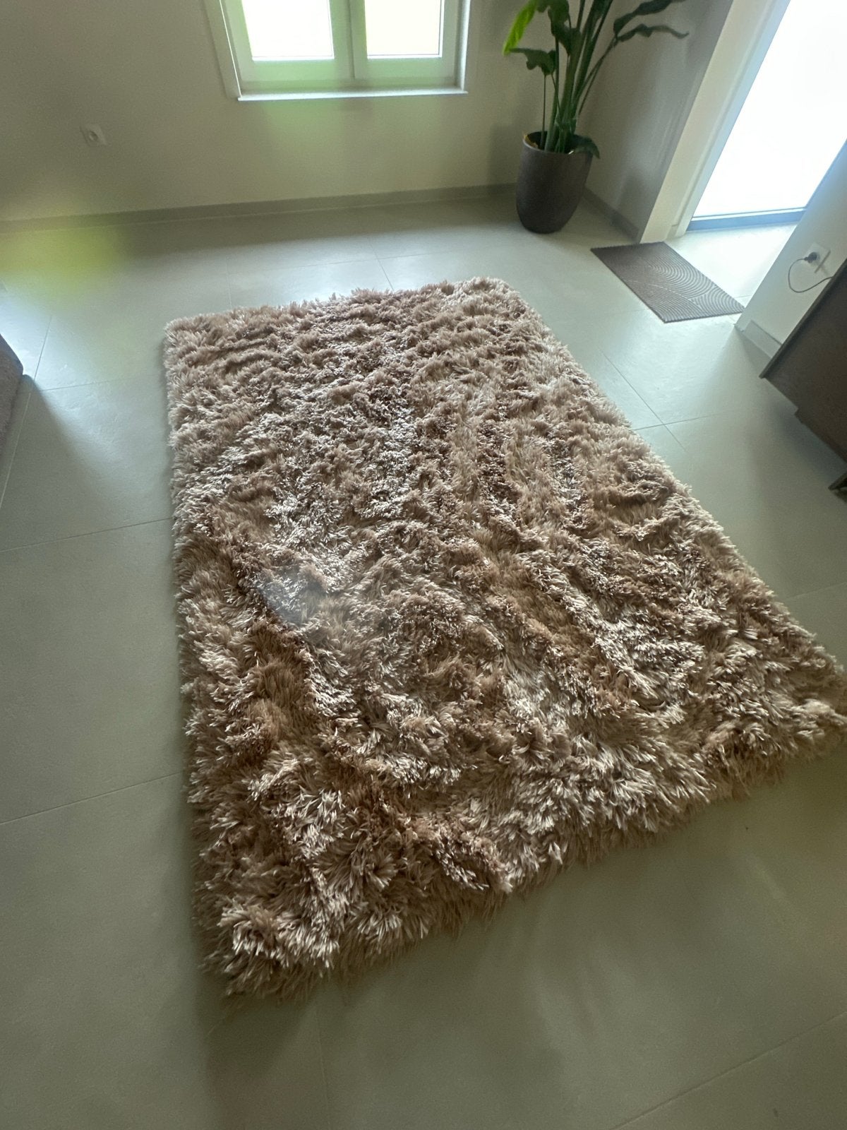 Foto 2 van Zacht bruin/beige vloerkleed - Comfortabel en stijlvol