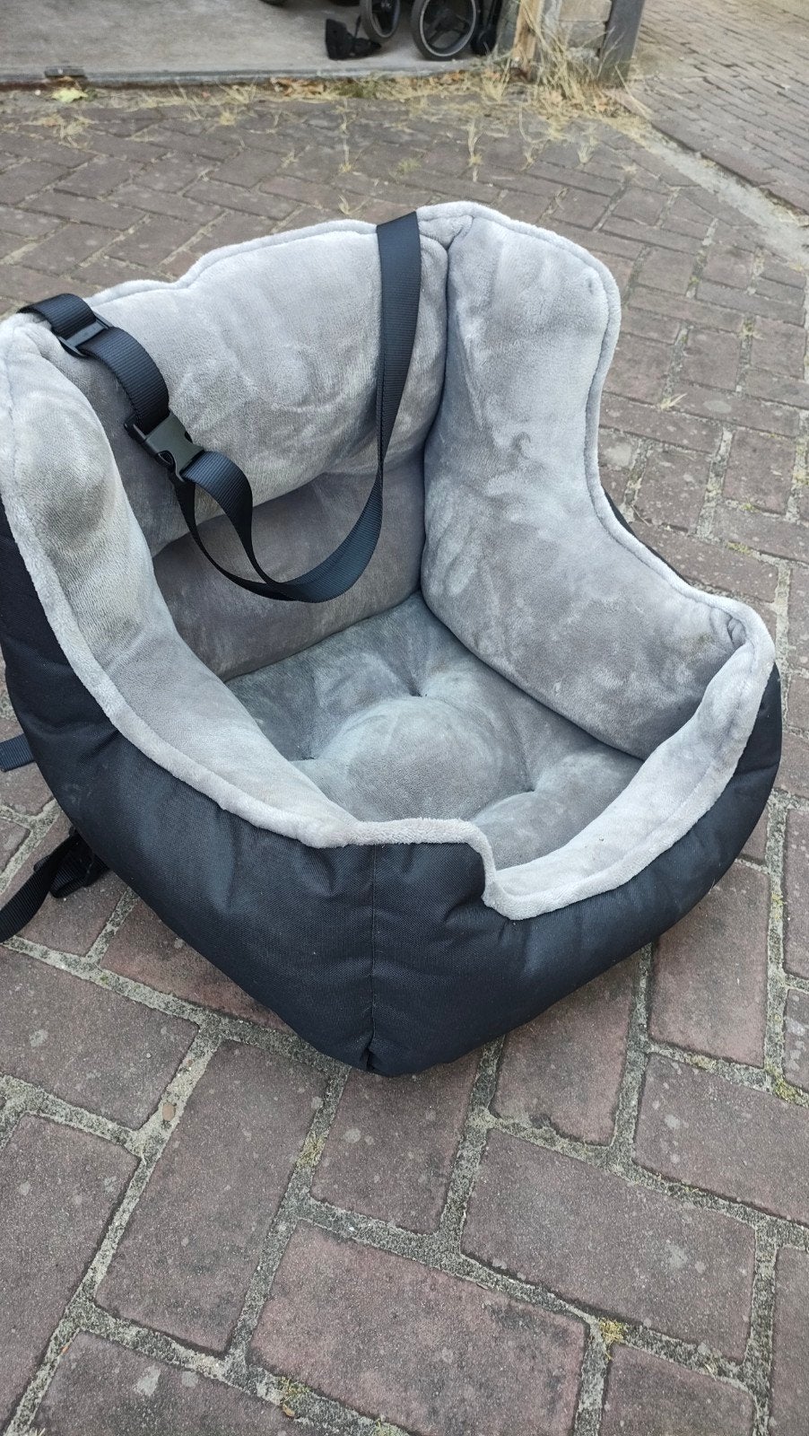Trixie autostoel kleine hond, Dieren en Toebehoren, Trixie, Ophalen, Zo goed als nieuw, Hondenautostoel