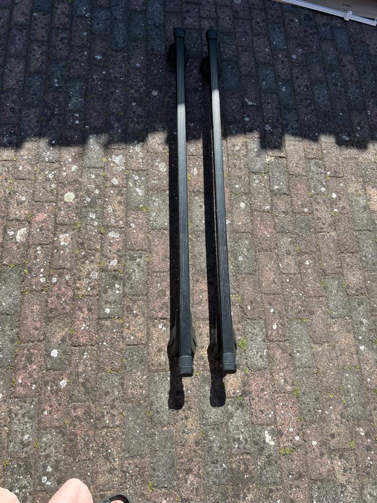 Universele Thule dakdragers zonder rails, Auto diversen, Dakdragers, Gebruikt, Ophalen