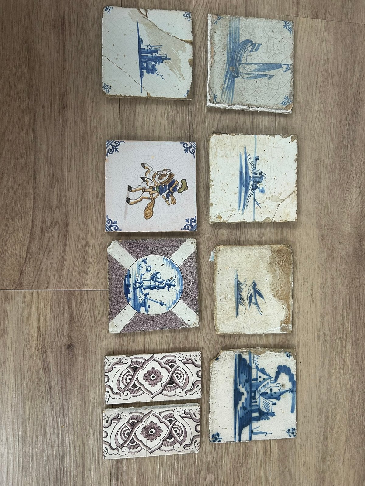 Antieke tegels, Antiek en Kunst, Antiek | Wandborden en Tegels, Ophalen of Verzenden
