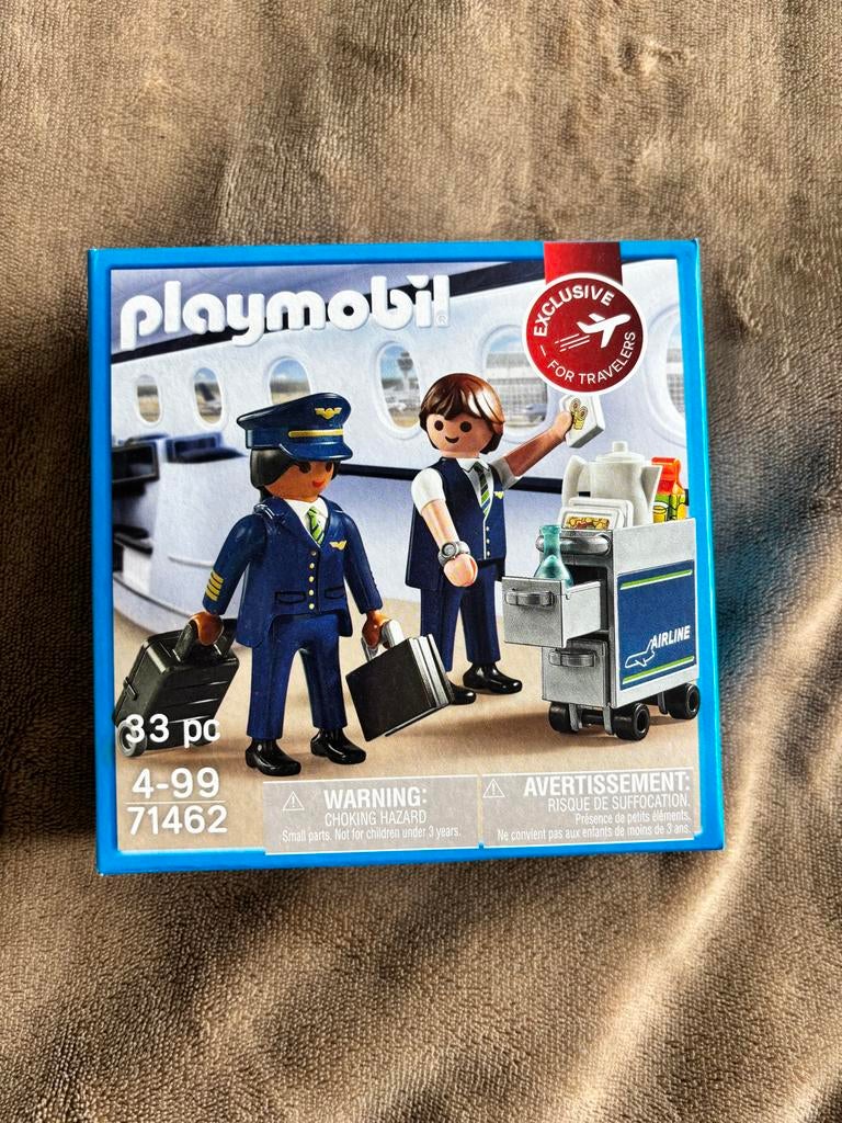 Playmobil 71462 Vliegtuigpersoneel - Exclusieve Set, Ophalen of Verzenden, Nieuw, Complete set