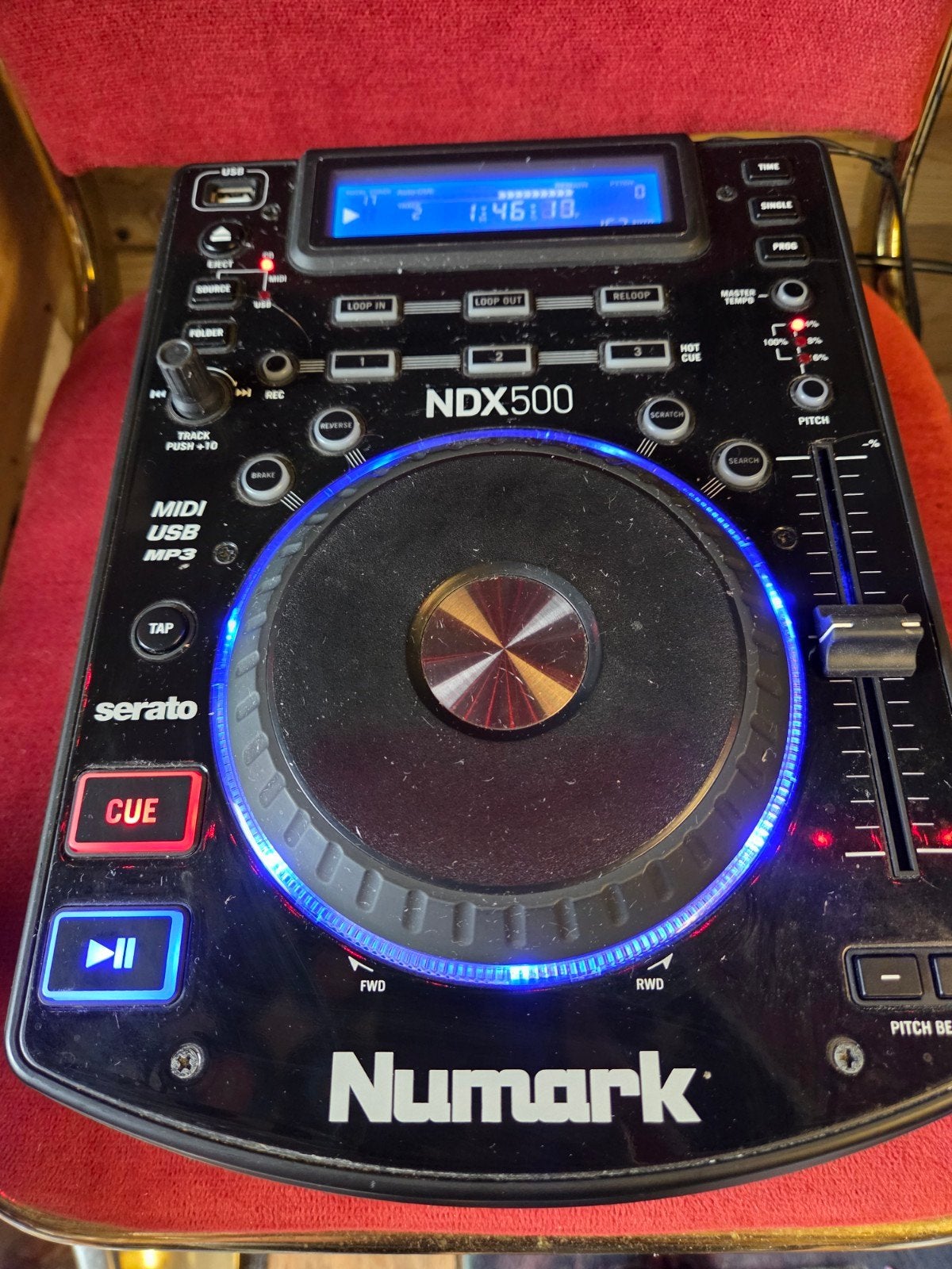 Numark NDX500 cd speler, Muziek en Instrumenten, Dj-sets en Draaitafels, Ophalen of Verzenden, Gebruikt, Draaitafel, Numark