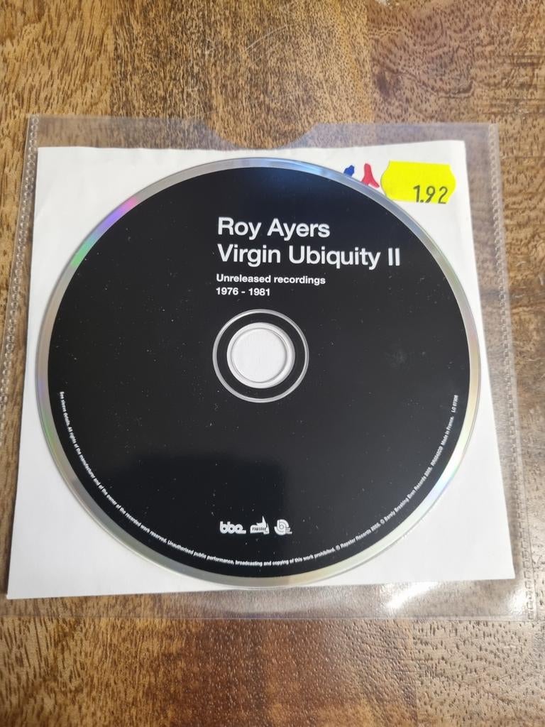 Cd Roy Ayers – Virgin Ubiquity II (Unrelease Alleen cd nr401, Ophalen of Verzenden, Zo goed als nieuw
